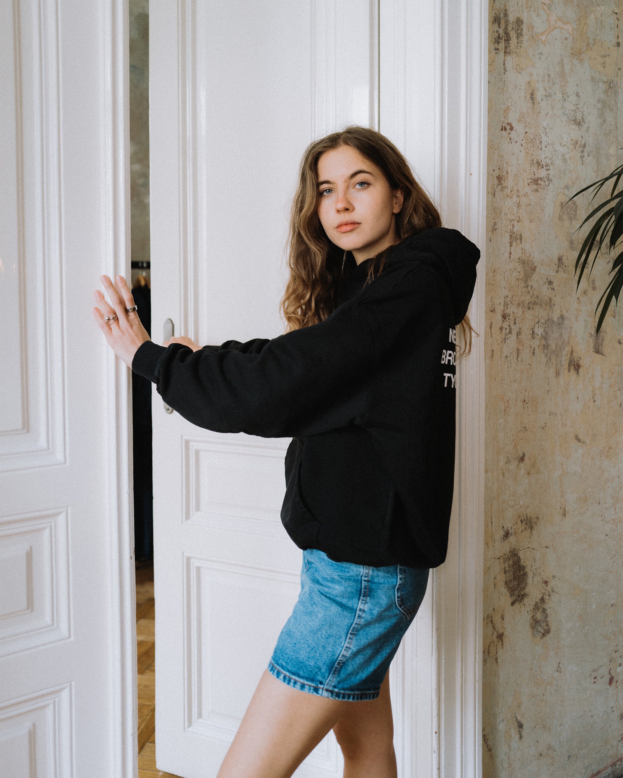 Brooklyn Hoodie Black