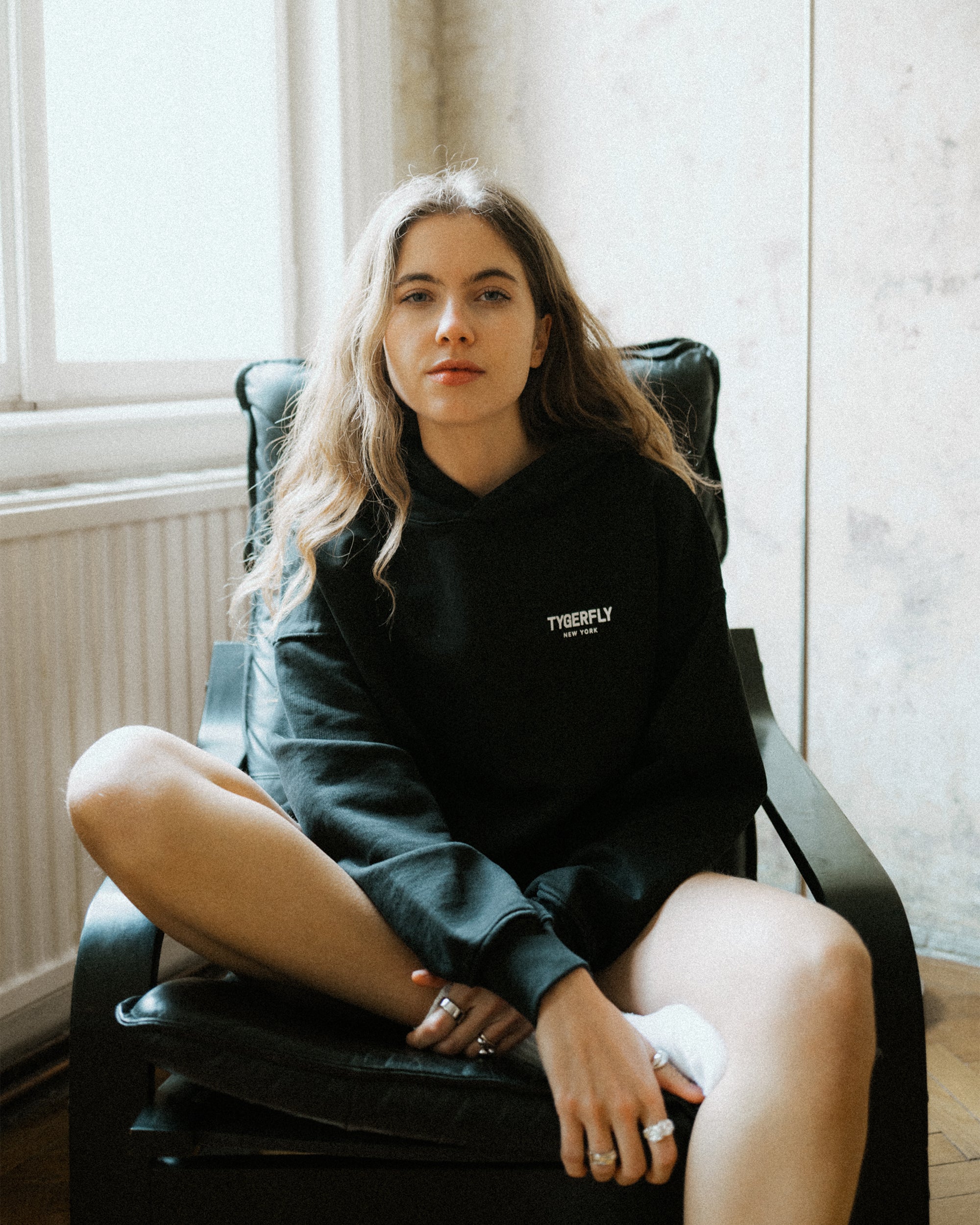 Brooklyn Hoodie Black