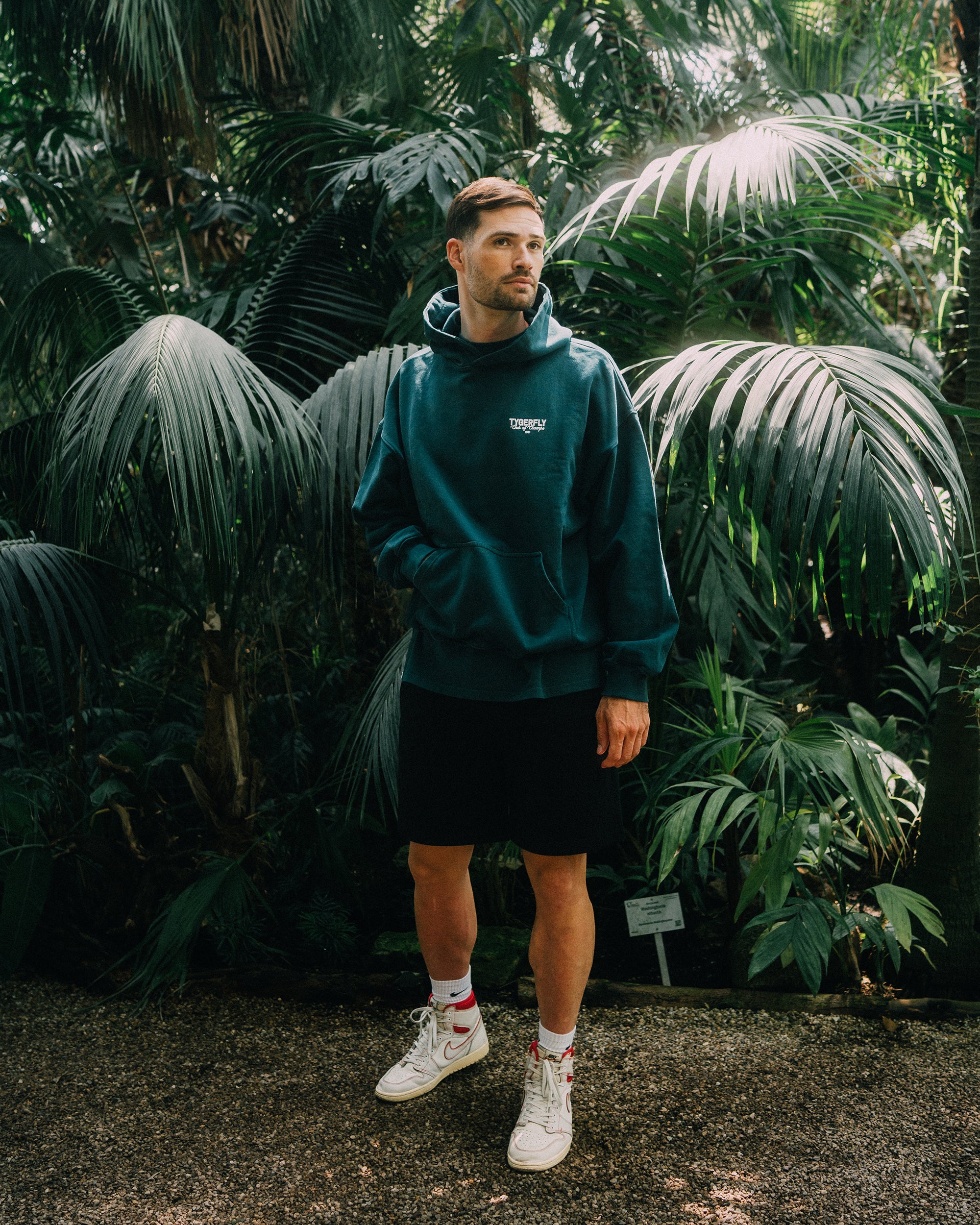 New York Hoodie - Racing Green