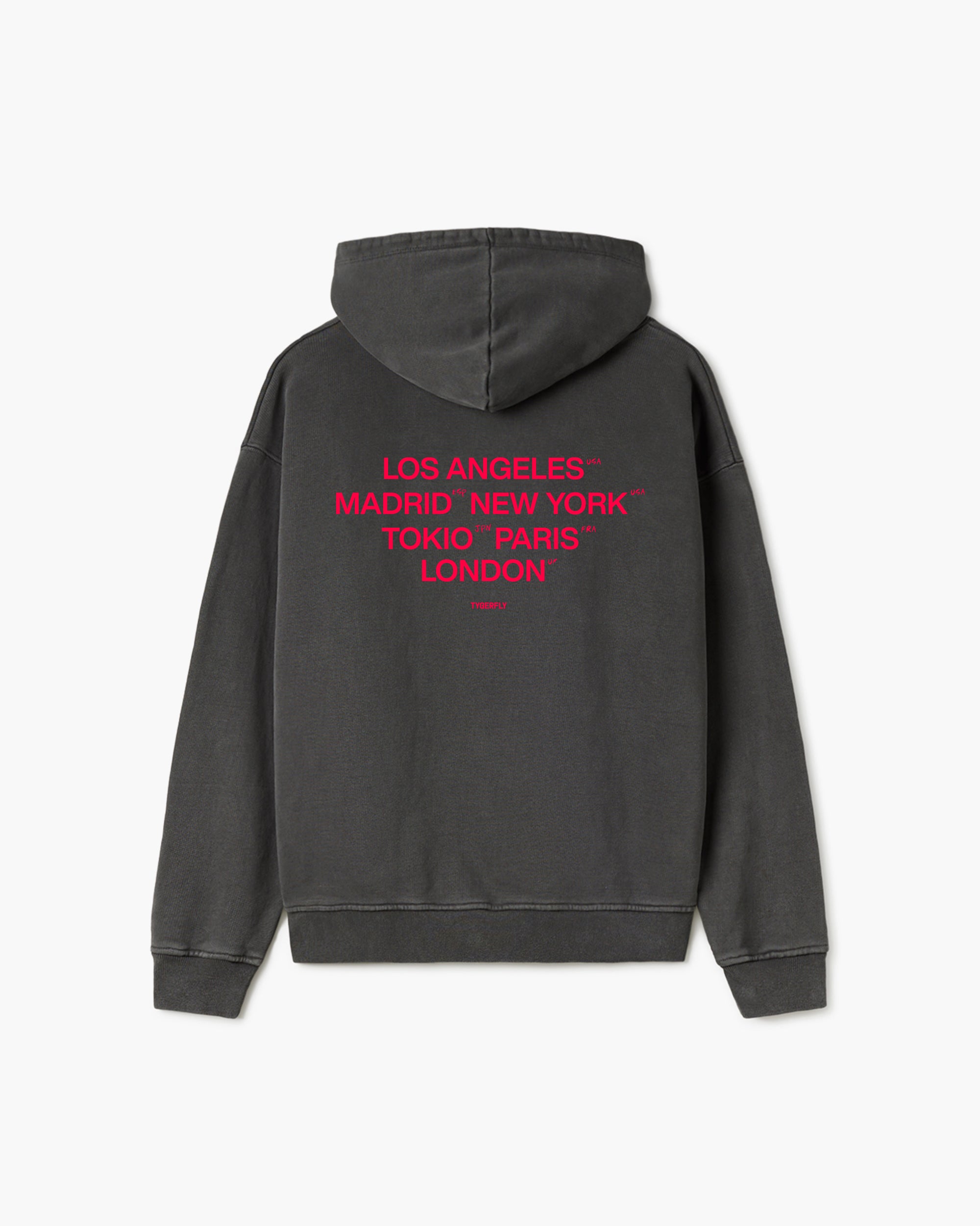 World Love Hoodie Anthracite