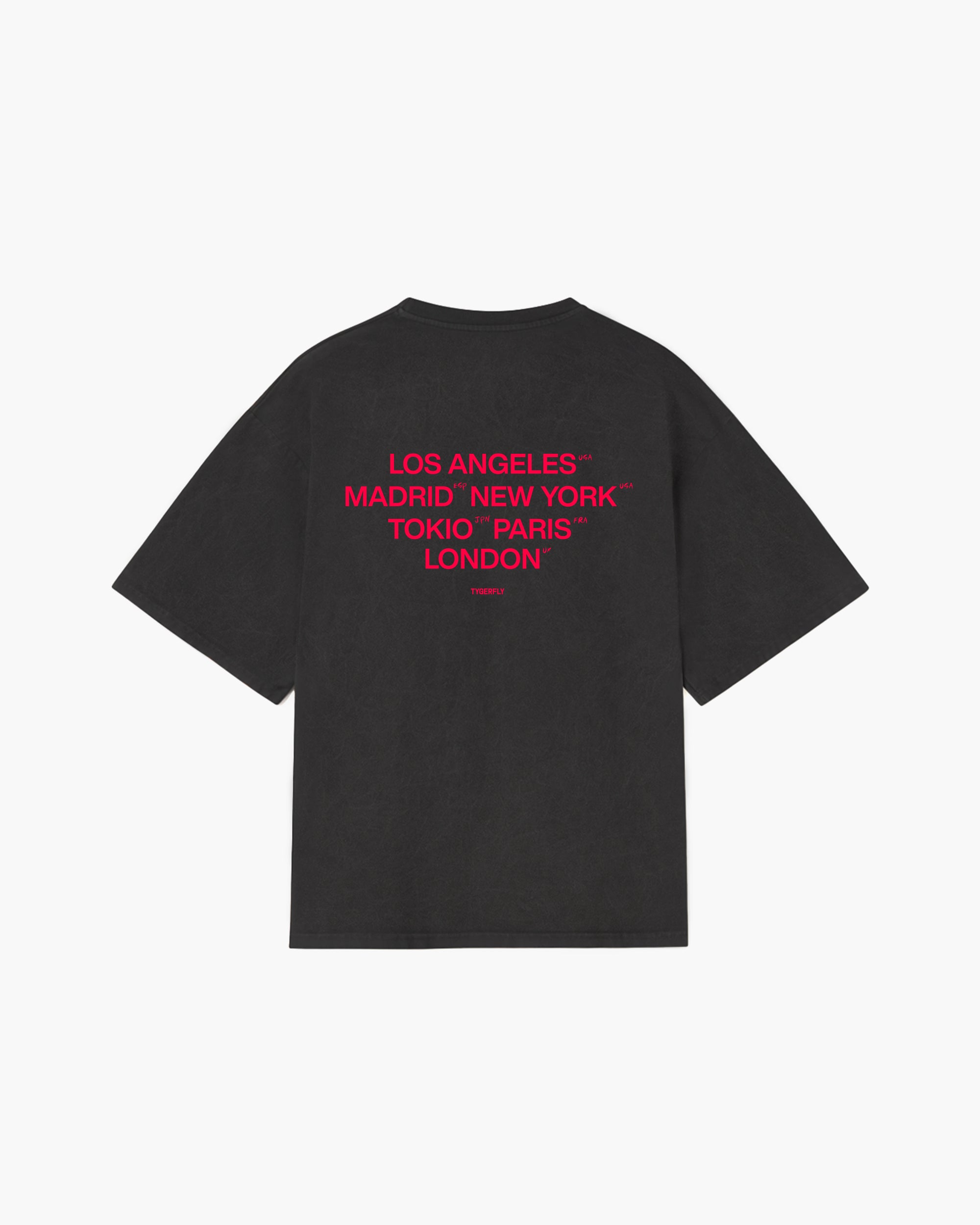 World Love T-Shirt - Vintage Black