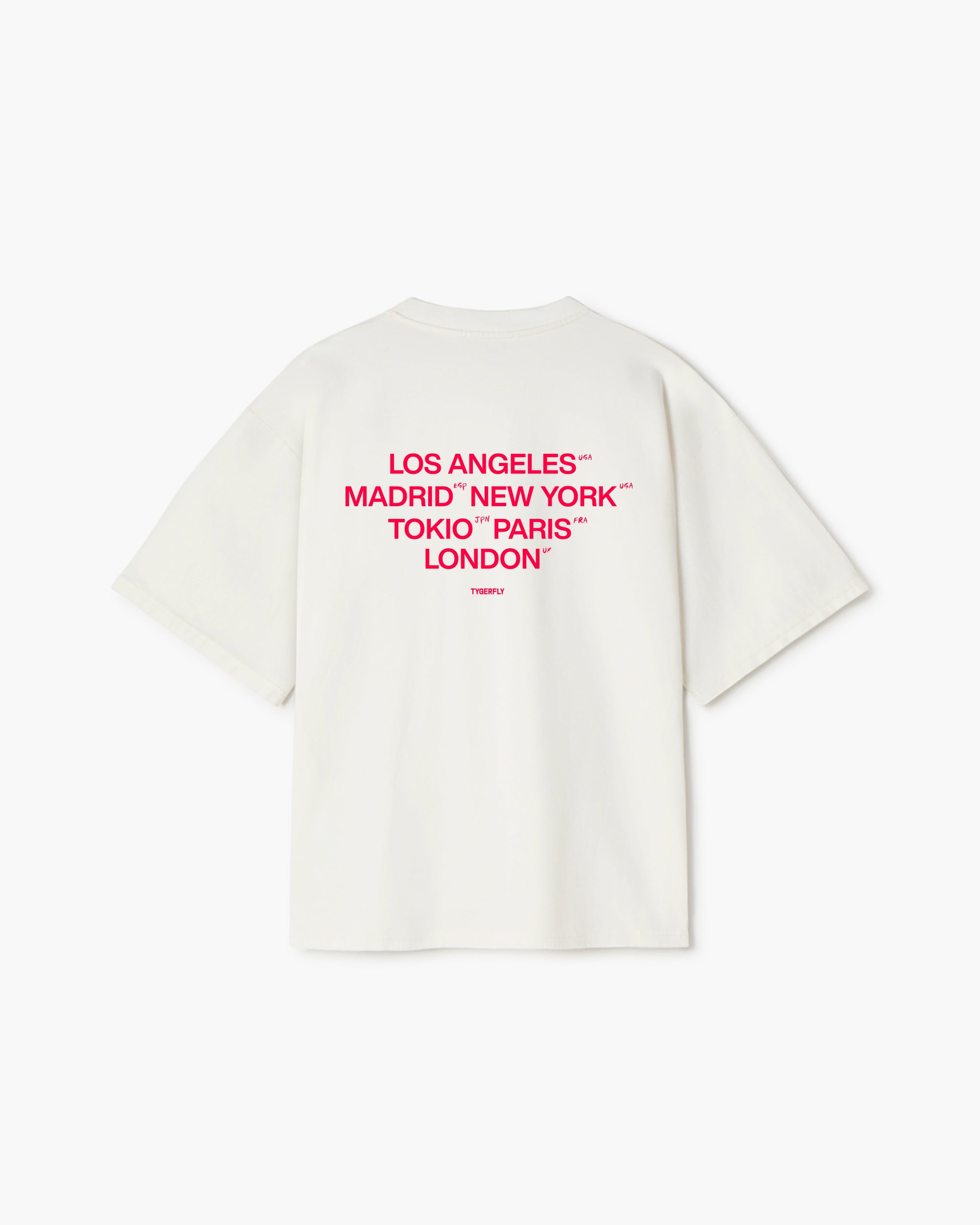 World Love T-Shirt - Vintage White