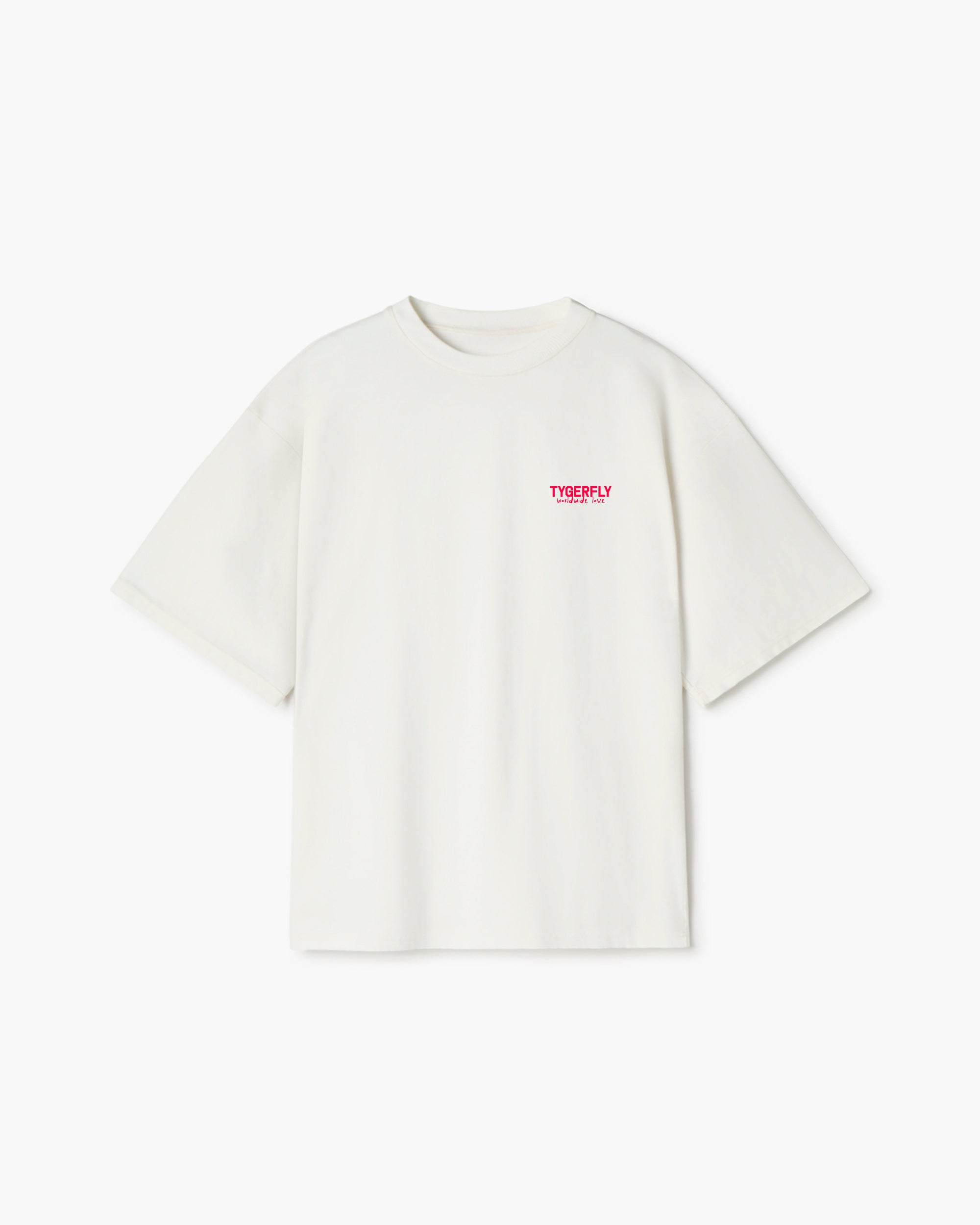 World Love T-Shirt - Vintage White