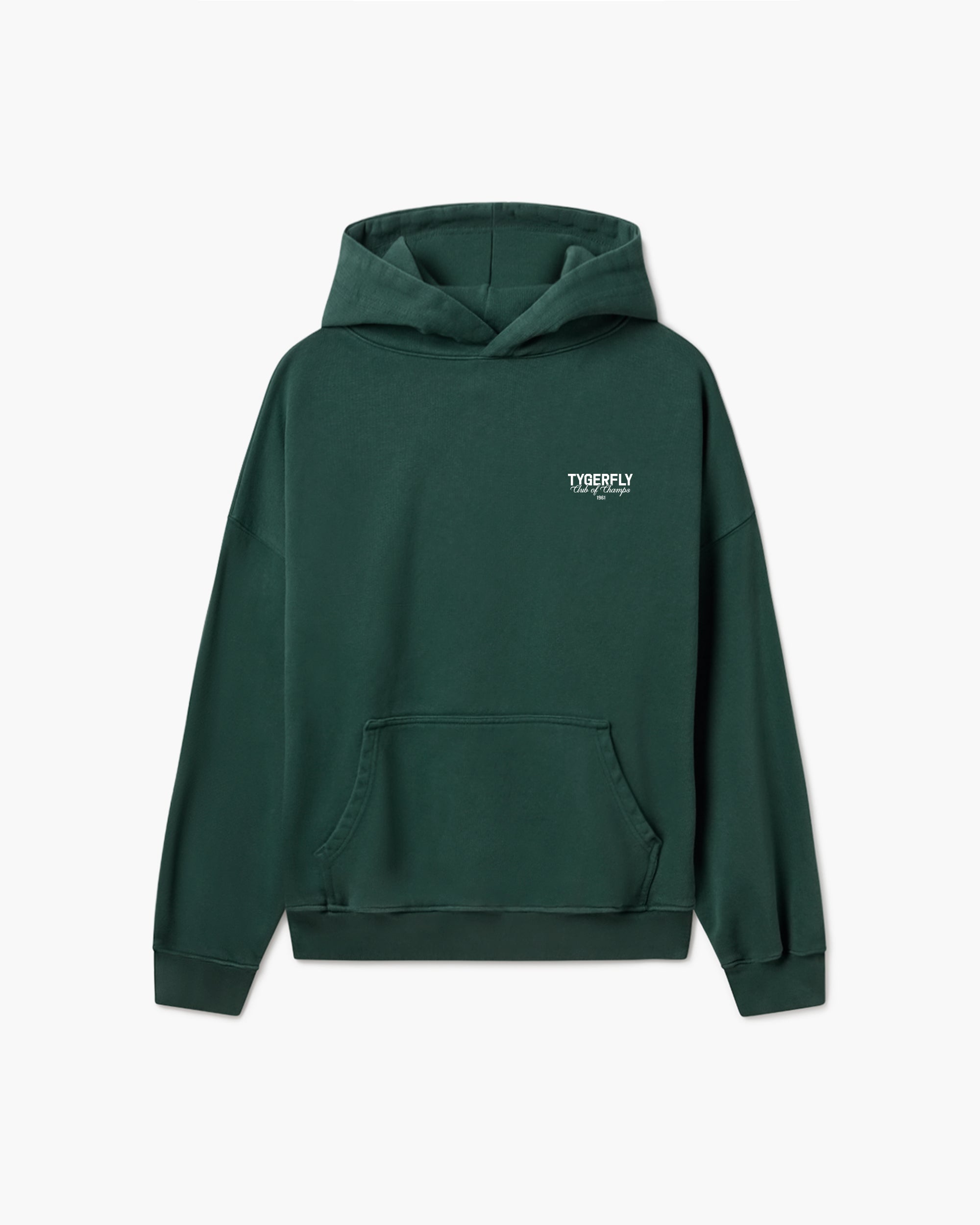 New York Hoodie - Racing Green