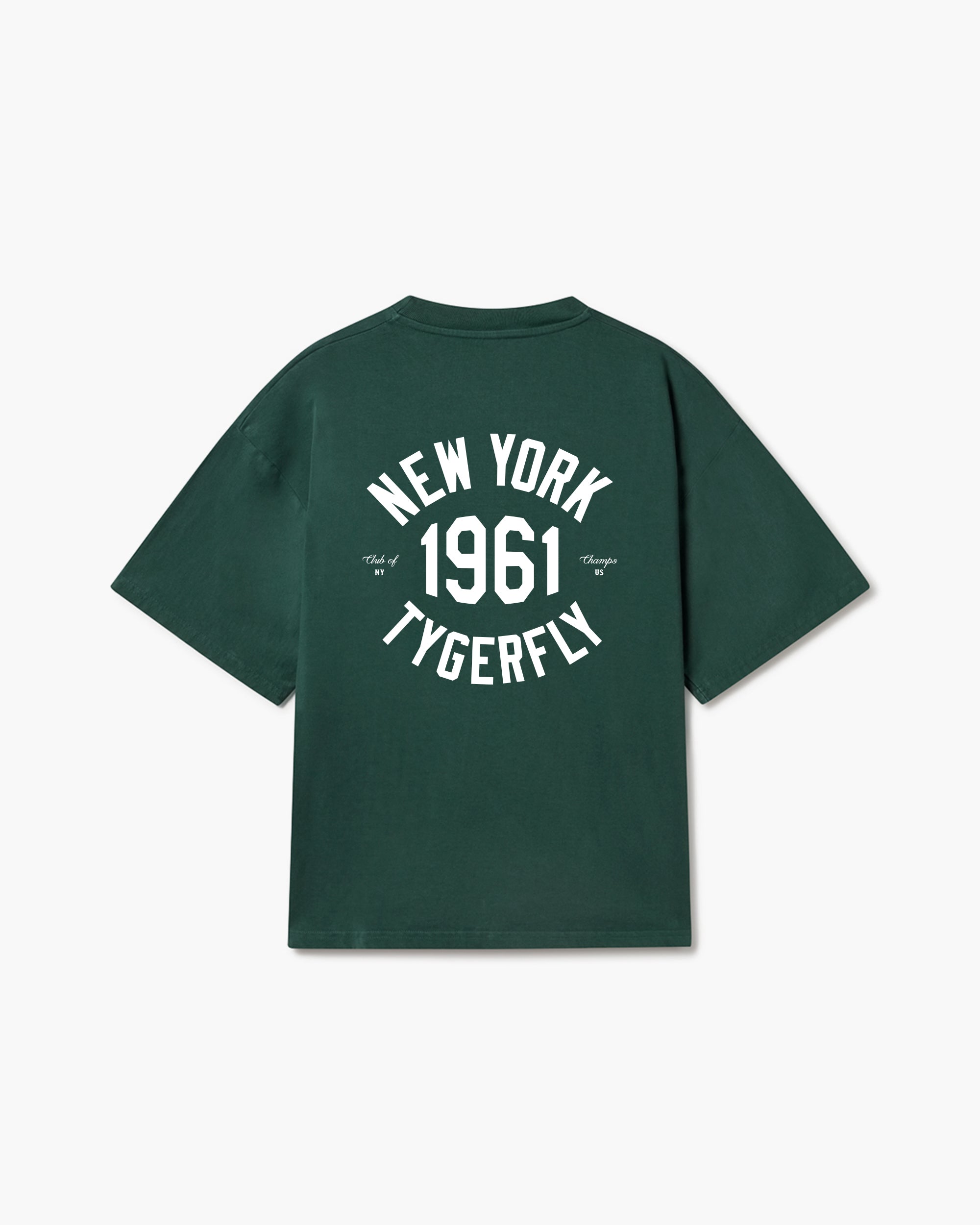 New York T-Shirt - Racing Green