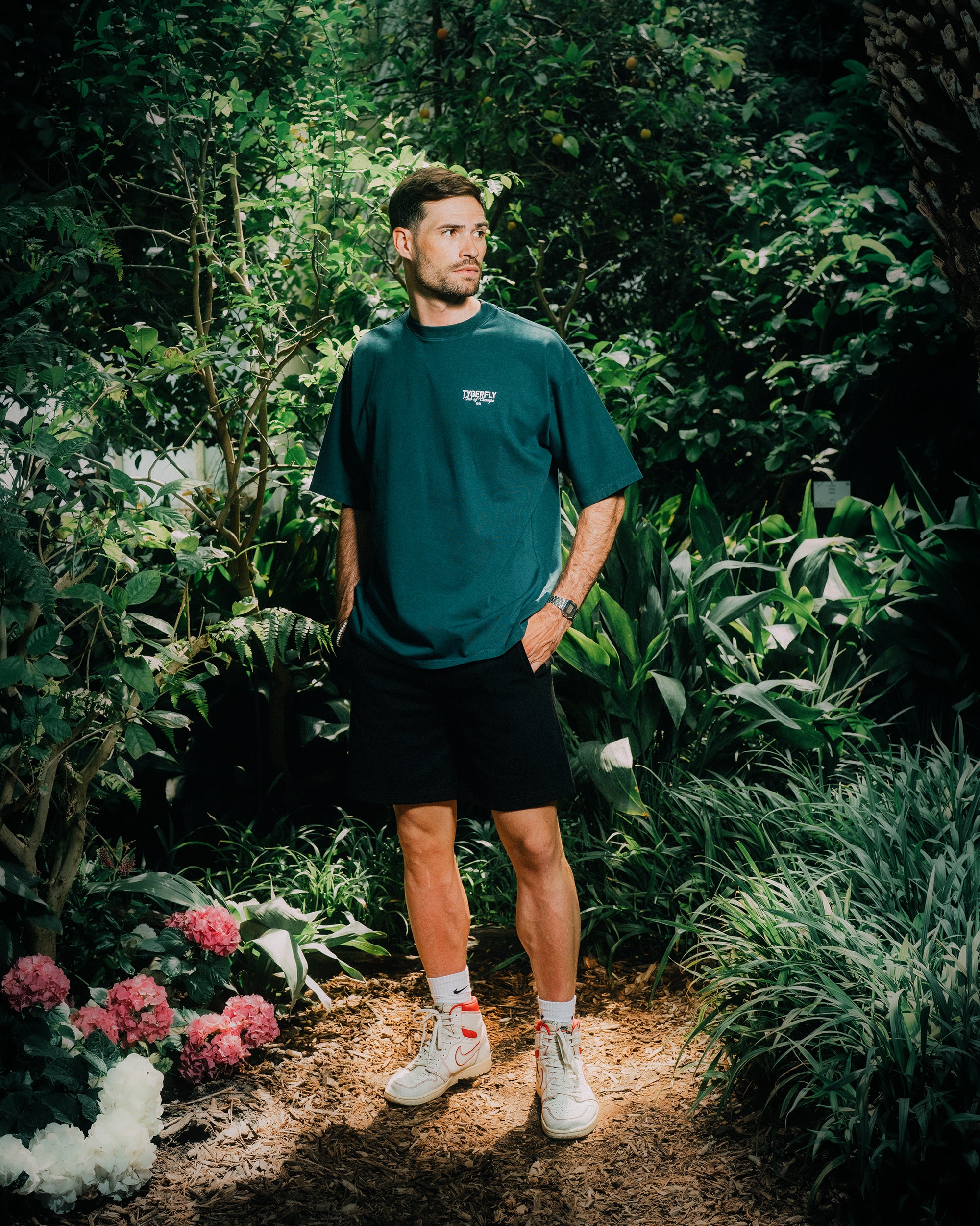 New York T-Shirt - Racing Green