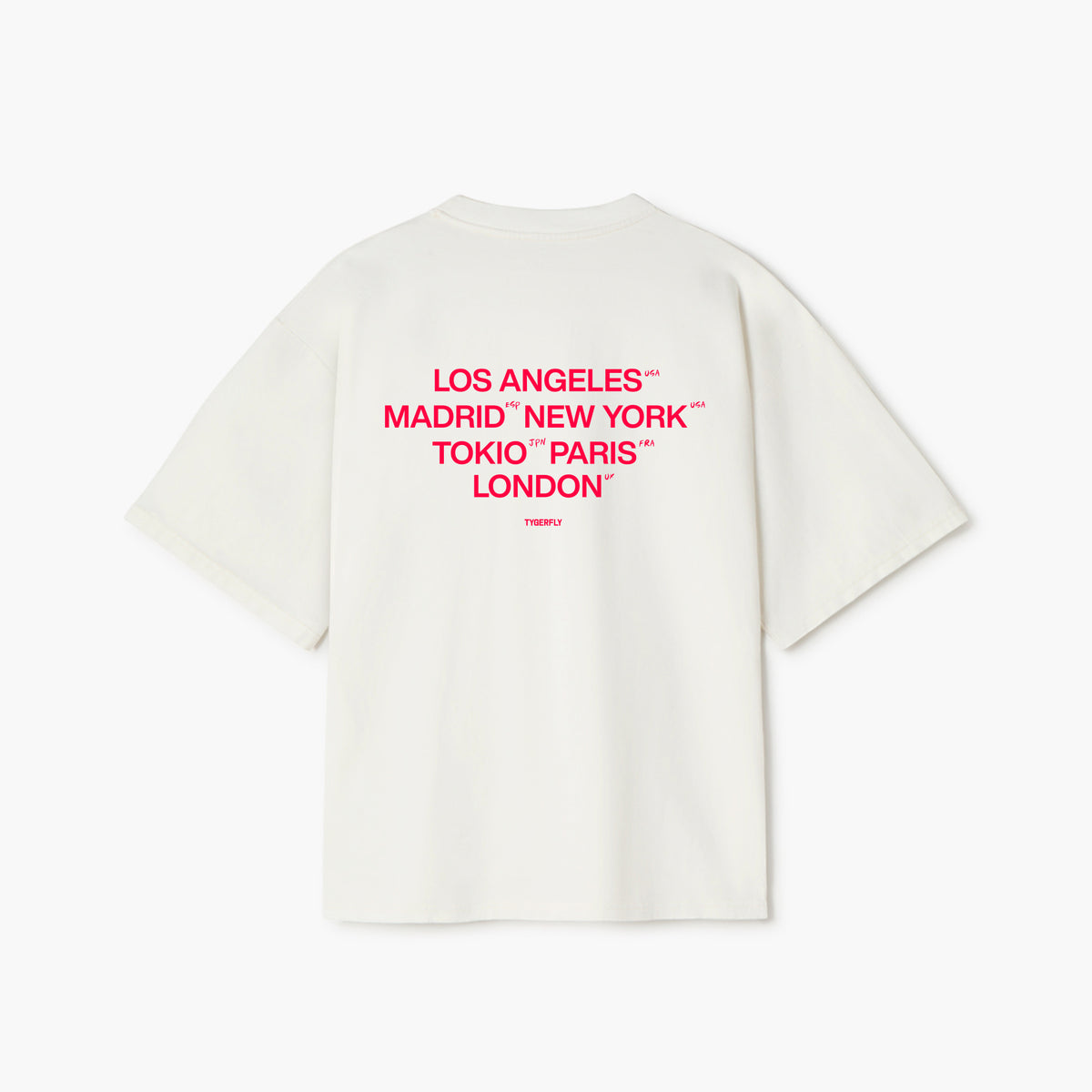 World Love T-Shirt - Vintage White
