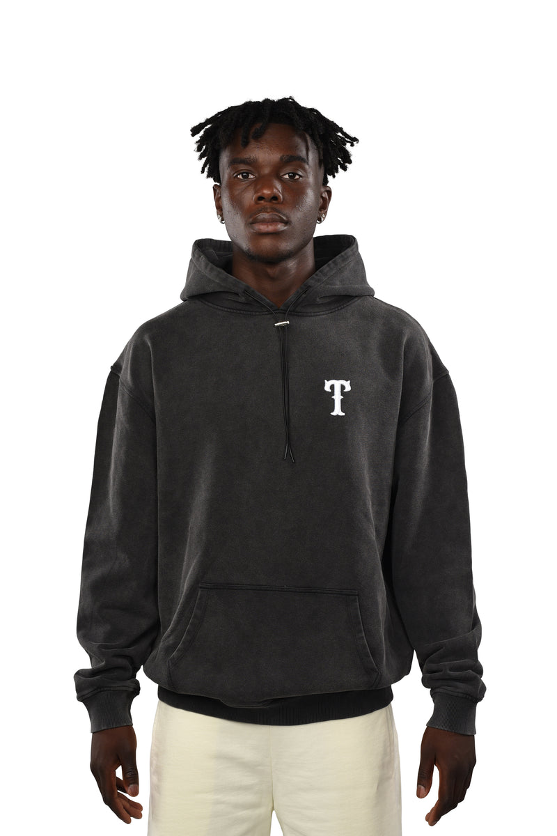 "T" Washed Hoodie